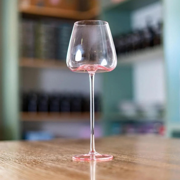 Élan Blush Wine Glass- Set of 2