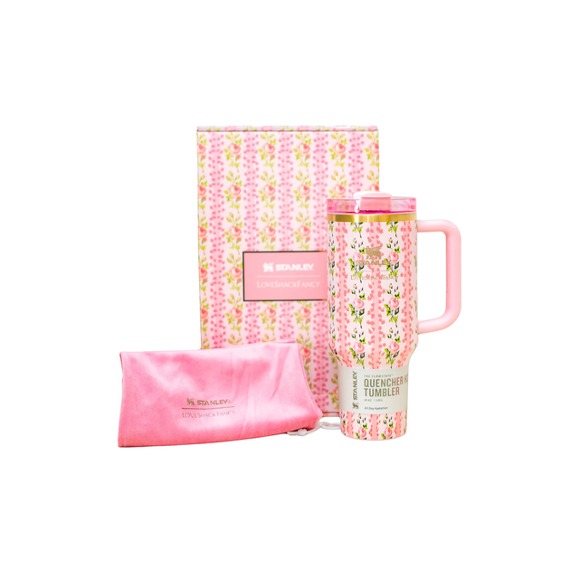 Stanley LoveShackFancy Quencher H2.0 Tumbler – Floral Edition