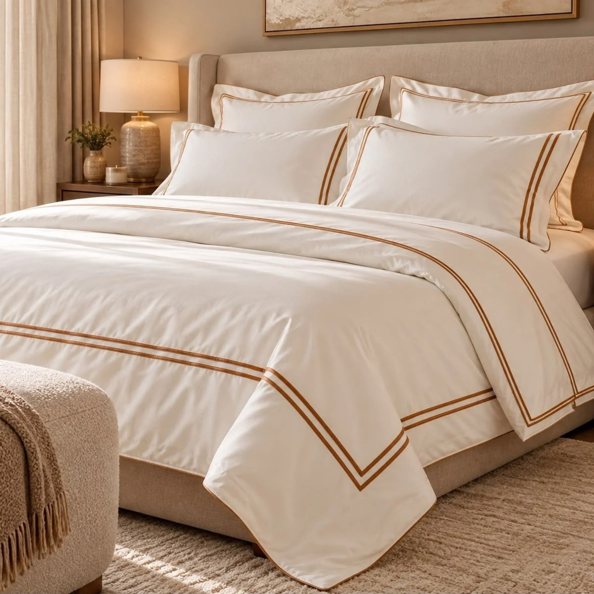 Siena Embroidered Bedding Set