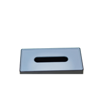 Modern Tissue Box Collection Matter Black
