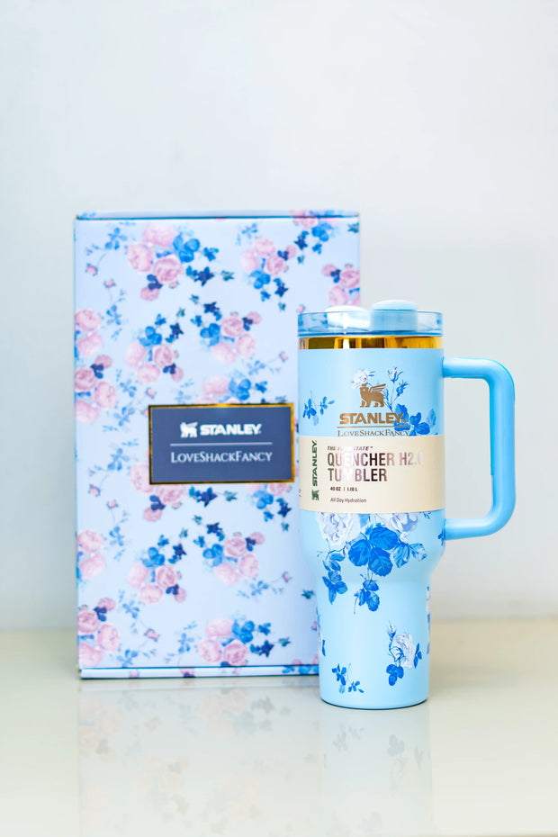 Stanley LoveShackFancy Quencher H2.0 Tumbler – Floral Edition