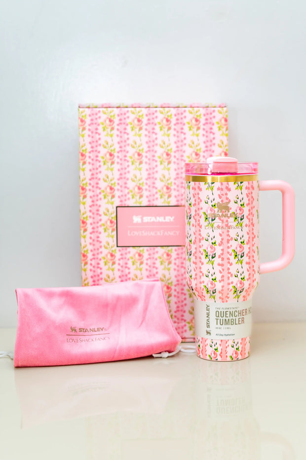 Stanley LoveShackFancy Quencher H2.0 Tumbler – Floral Edition