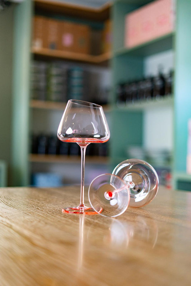 Élan Blush Red Wine Glass - Set of 2